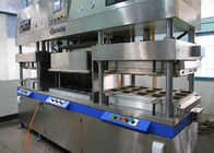 เครื่องผลิตเยื่อกระดาษกึ่งอัตโนมัตินำไปทำกล่องอาหารอย่างรวดเร็วเครื่อง 700 ชิ้น / ชั่วโมง