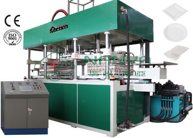 ทิ้งภาชนะบรรจุอาหารอย่างรวดเร็ว / เครื่องทำแผ่น Thermoforming กระดาษ 7000 ชิ้น / ชั่วโมง