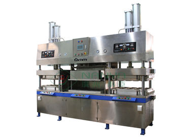 เครื่องขึ้นรูปเยื่อกระดาษที่ย่อยสลายได้ทางชีวภาพ 700 - 7000pcs / H