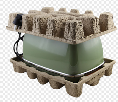 ปรับแต่งถาดไข่ผลิตเครื่องถาดเยื่อกระดาษ / อุปกรณ์ 600 ชิ้น / ชั่วโมง