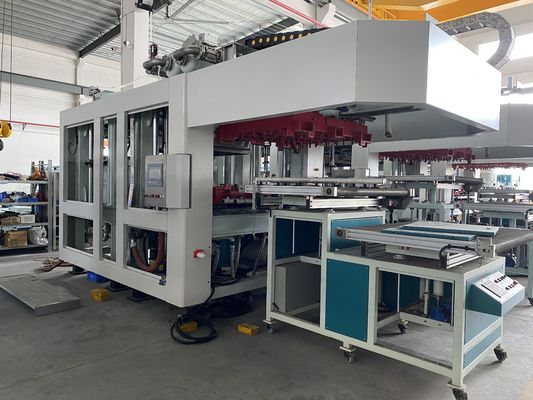 เยื่อกระดาษทิ้งไฟเบอร์คัพ / ถาดอาหารเยื่อกระดาษเครื่องทำ 14000 ชิ้น / ชั่วโมง