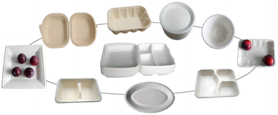 Thermoform Take Away อาหารกล่องเครื่องทำแผ่น 7000 ชิ้น / ชั่วโมง