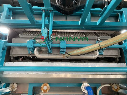 เครื่องทำกล่อง/ถาดไข่จากเยื่อกระดาษอัตโนมัติเต็มรูปแบบ/สายการผลิตกล่องไข่จำนวนมาก