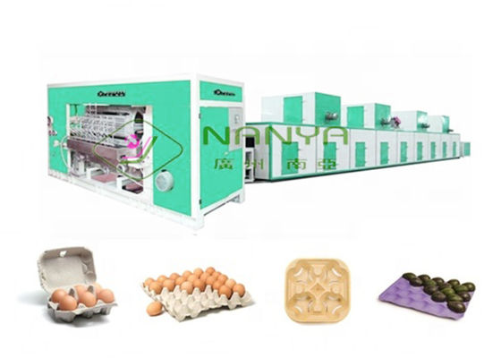 Raper Egg Carton 6000pcs / hour เครื่องปั้นโรตารี