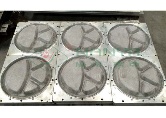 CNC Pulp Moulds สัญญาอลูมิเนียมแม่พิมพ์สำหรับจาน / ชามที่มีความแม่นยำสูง