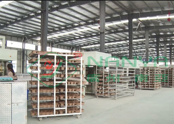 เครื่องขึ้นรูปถาดใส่แผ่นกันกระแทก 450V