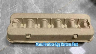 เครื่องผลิตเยื่อกระดาษอัตโนมัติสำหรับกล่องไข่ / เครื่องทำกล่องไข่ เครื่อง / กล่องไข่เยื่อกระดาษ