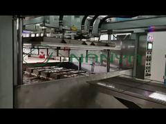 เครื่องบรรจุภัณฑ์อุตสาหกรรมขึ้นรูปเยื่อกระดาษกึ่งอัตโนมัติ / เครื่องบรรจุภัณฑ์อุตสาหกรรมไฟเบอร์เยื่อกระดาษ